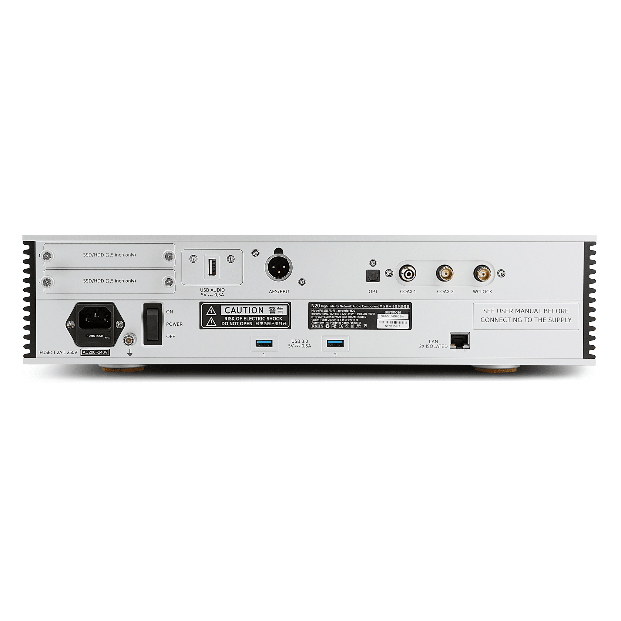 Aurender N20 Music Streamer/Server - Image 3