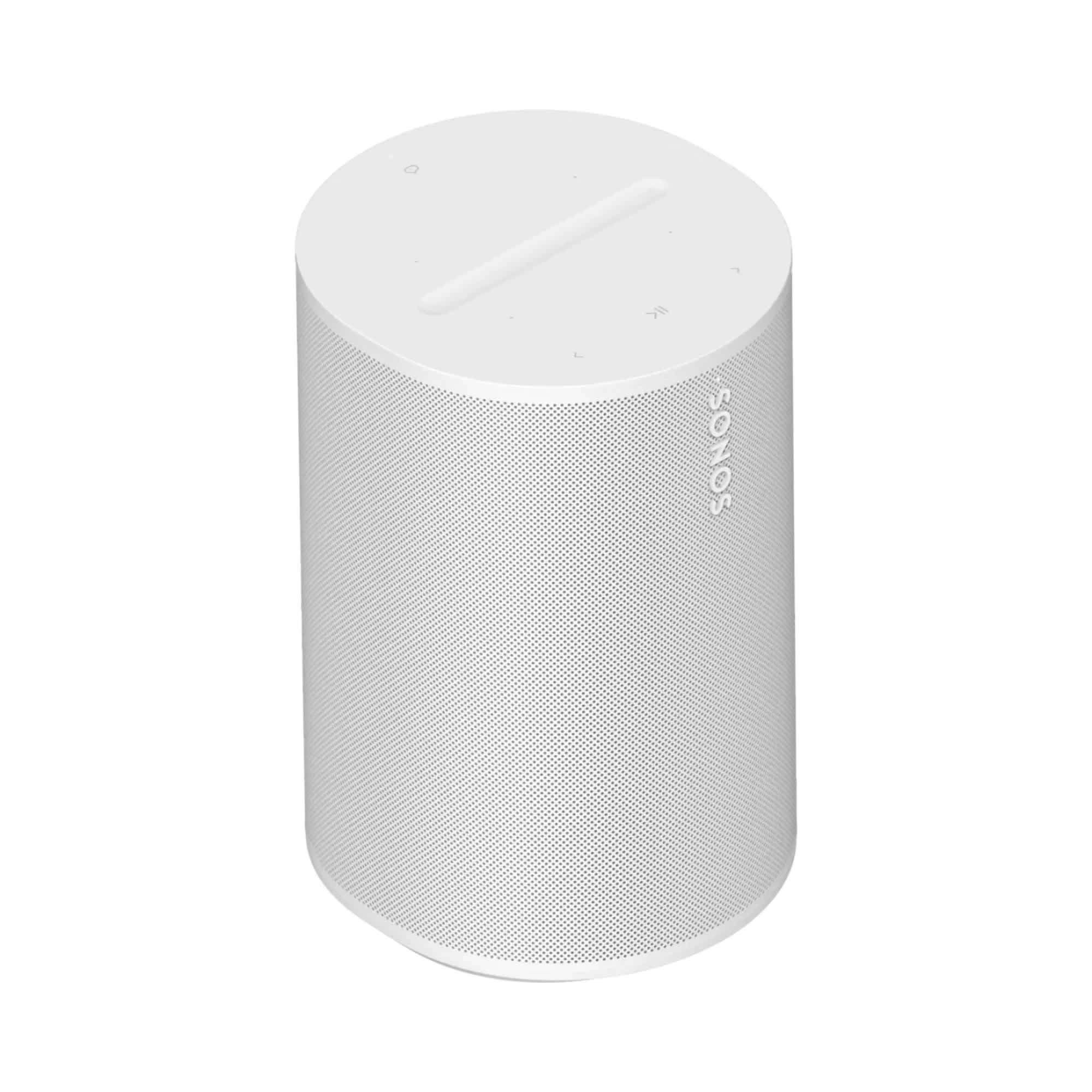 LogiLink BP0208 Luidsprekerstandaard Voor Sonos Era 100 & 300 - Verstelbare Hoogte 68-107 Cm, Max 5 Kg, Zwart