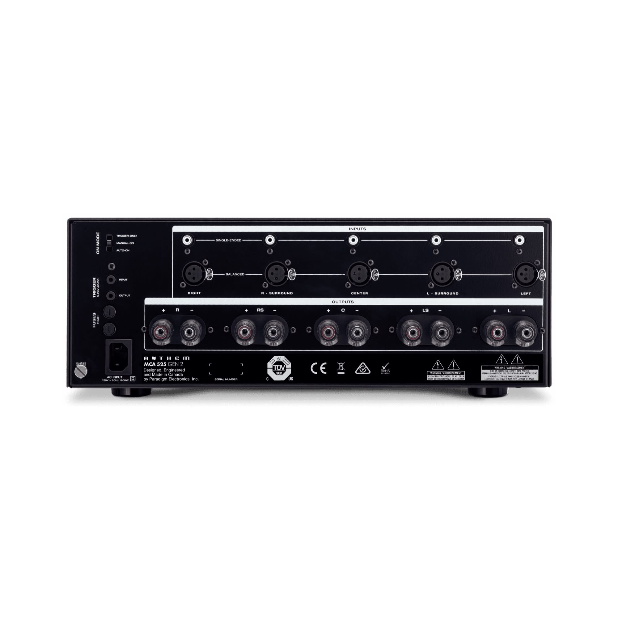 Anthem MCA 525 Gen2 Power Amplifier - Image 3