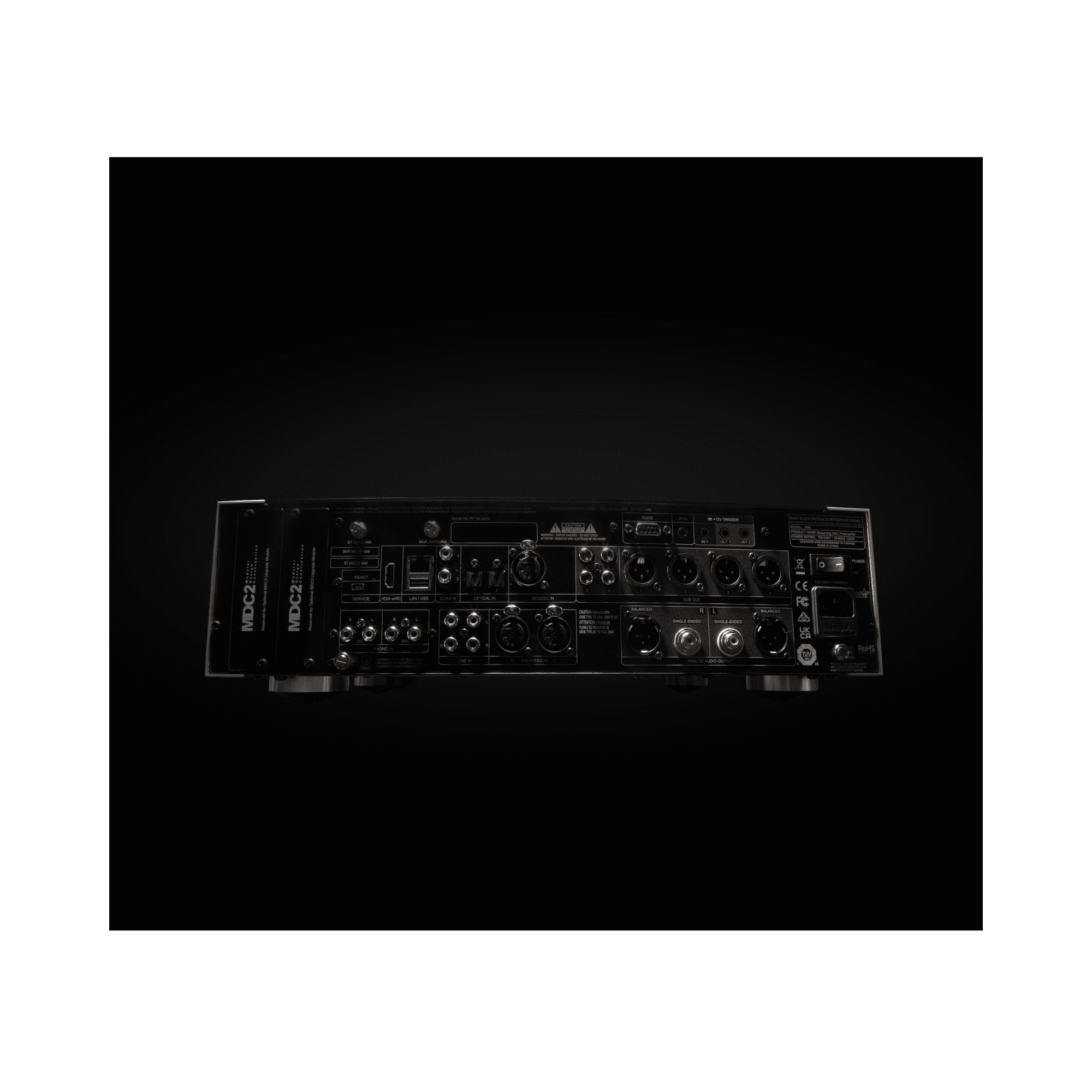 NAD M66 BluOS Streaming DAC PreAmplifier - Image 2