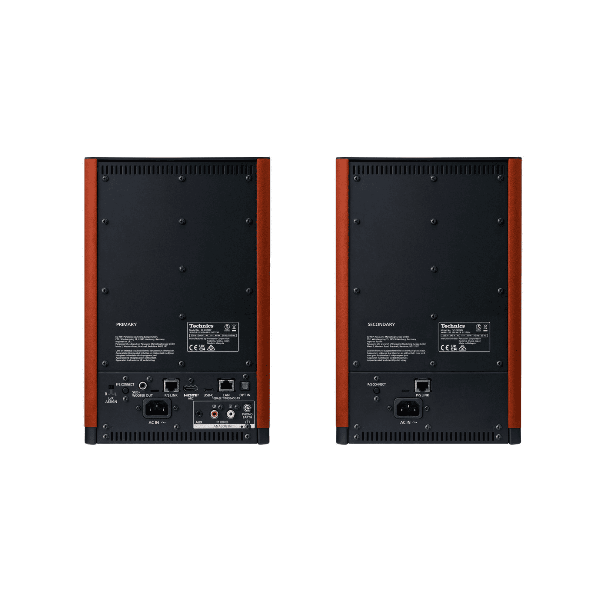 Technics SC-CX700 Bookshelf Wireless Speaker System - Image 5