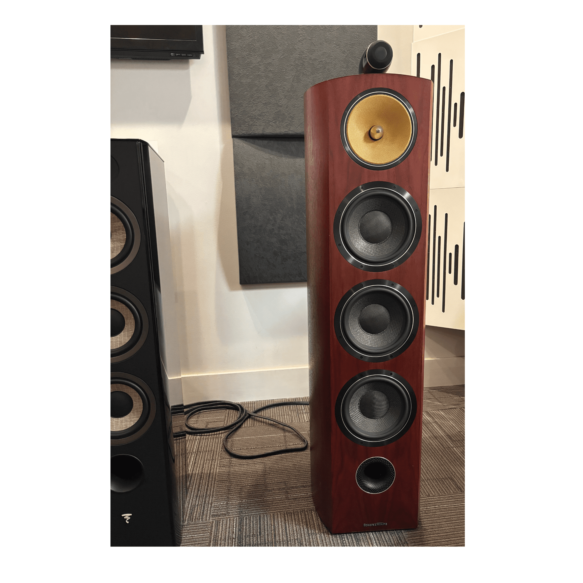 Bowers & Wilkins 803 Diamond in Rosenut (used) - Image 2