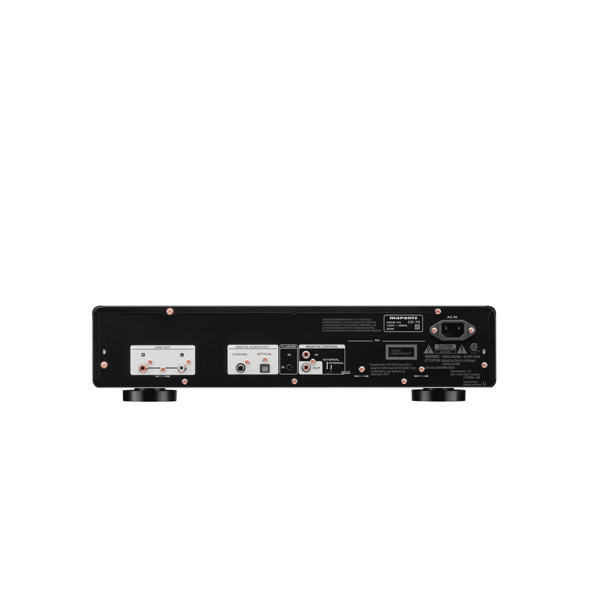 Marantz CD70 CD Player w/ DAC + USB - Image 2